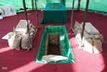 مراسم تشییع و تدفین شهید گمنام در دانشگاه هنر اسلامی تبریز‎