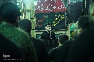 مراسم عزاداری و سینه زنی بوشهری در مسجد امام سجاد (ع) اهواز