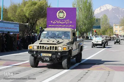 مراسم رژه روز ارتش در همدان‎‎