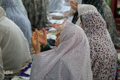 مراسم معنوی اعتکاف خراسان شمالی