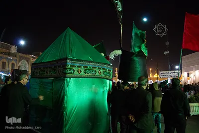 هیئت جوانان علی اصغر (ع) هرساله با تدارک گهواره و پرچم و علم و دسته های سینه زنی هیئت به طرف حرم امام رضا(ع) مشرف می‌شوند.