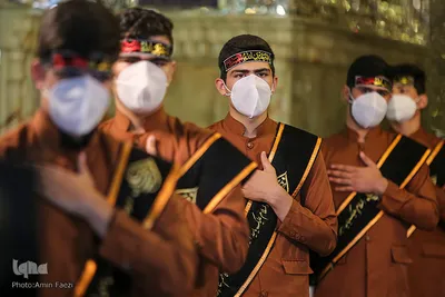سوگواره احلی من العسل در حرم شاهچراغ (ع)