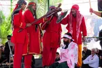 تعزیه ظهر عاشورا در امامزاده سیدابراهیم خمینی‌شهر