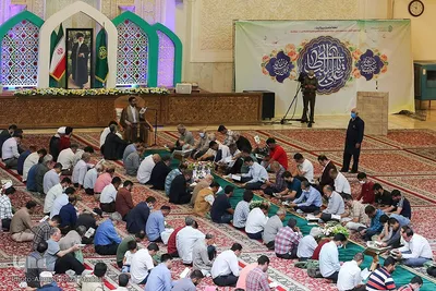 قرائت خطبه غدیردر حرم مطهرشاهچراغ(ع)‎‎