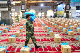 رزمایش مواسات و کمک مومنانه در اهواز
