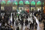 عزاداری شب چهارم محرم در حرم مطهر حضرت شاهچراغ (ع)‎‎