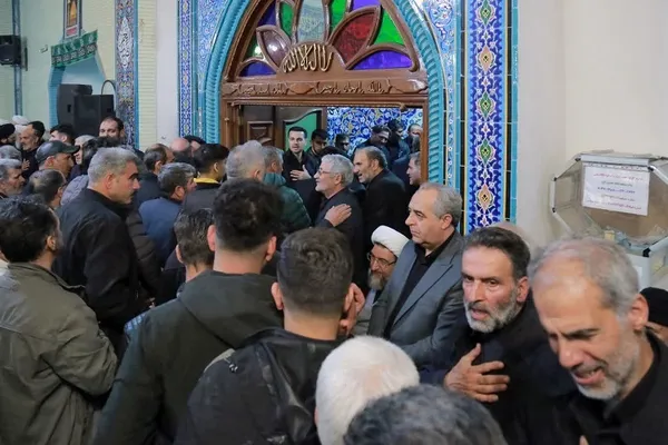 مراسم شام‌غریبان شهدای منطقه قراملک تبریز