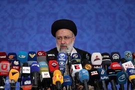 نخستین نشست خبری حجت‌الاسلام والمسلمین سیدابراهیم رئیسی، رئیس‌جمهور منتخب مردم ایران