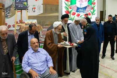 مراسم اولین سالگرد شهادت سید حسن نصرالله و سردار نیلفروشان در اصفهان