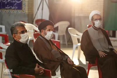 مراسم عزاداری هیئت بسیج رسانه فارس