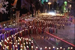 Kerbela: 1188 Kerzen zum Geburtstag Imam Mahdis (aj) angezündet