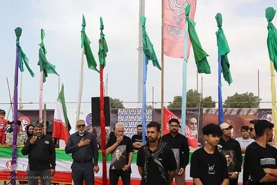 عزاداری سنتی روز تاسوعا در بندرعباس
