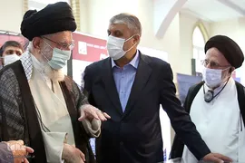 بازدید از نمایشگاه دستاوردهای صنعت هسته‌ای کشور
