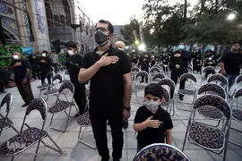مراسم عزاداری چهارمین روز محرم در آستان مقدس امامزادگان عینعلی و زینعلی(ع)
