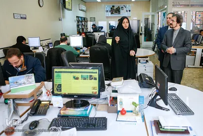 بازدید بهرام قاسمی سخنگوی وزارت خارجه از ایکنا