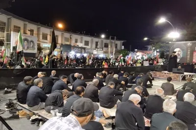 صد و دوازدهمین اجتماع «حماسه خیابان» در ششمین شب محرم در بابلسر برگزار شد