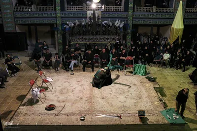 تعزیه حسینیه اعظم برغان