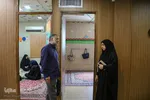 دیدار مدیرعامل اتحادیه تشکلهای قرانی کشور با پدر شهید اسلامی‎‎