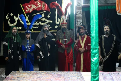 مراسم تعزیه‌خوانی در تکیه شوفرها