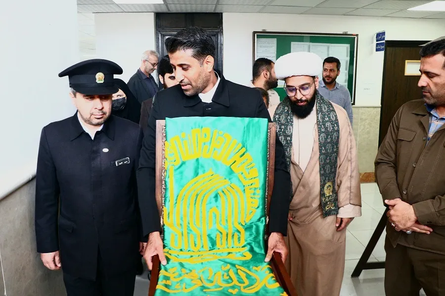 حضور خادمان حرم مطهر رضوی در دفتر خبرگزاری ایکنا