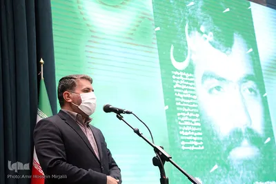 اکران فیلم شهید خلیل حسن بیگی در یزد و تجلیل استاندار ازهمسر شهید‎‎