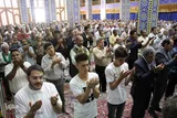 نماز عید فطر در مسجد روضه محمدیه یزد