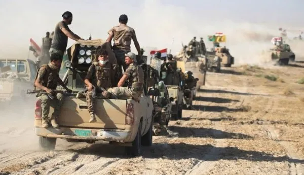 شهادت 7 نیروی حشد الشعبی در سامراء