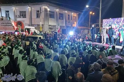 چهل و ششمین اجتماع مردم انقلابی بابلسر در سنگر دفاع از وطن