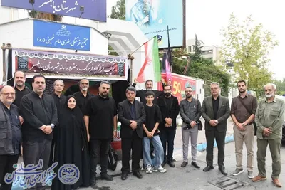  فعالان فرهنگی، هنری و رسانه‌ای بابلسر در موکب قرارگاه فرهنگ، هنر و رسانه