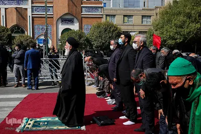 مراسم اربعین حسینی در جوار حرم امام رضا(ع)
