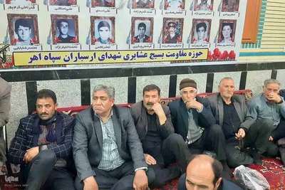 برگزاری مراسم محفل شهدای خدمت در روستای قشلاق شاهوردی اهر