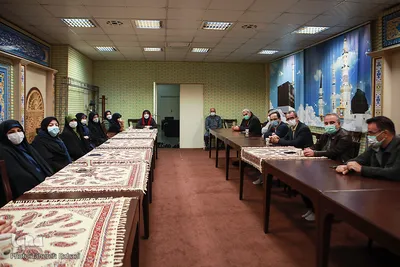 جلسه خداحافظی رحیم خاکی از همکاران فرهنگسرای قرآن تهران