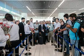 آئین بدرقه اولین کاروان حج تمتع ۱۳۹۸
