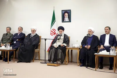 دیدار رئیس‌جمهور و اعضای هیأت دولت