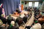 ديدار جمعی از جانبازان دفاع مقدس با توليت حرم شاهچراغ(ع)