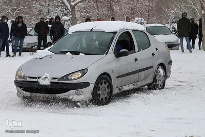 بارش اولین برف زمستان در تبریز‎‎