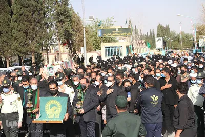 استقبال از پیکر شهید یاوری بعد از 37 سال دوری از وطن