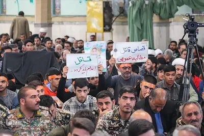 برگزاری اولین سالگرد شهادت شهید علی نظری شهید مدافع امنیت