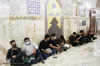 قرار بندگی؛ احیای شب ۲۱ رمضان در امامزاده جعفر (ع) یزد