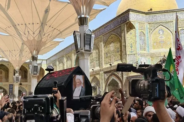 Jenazah Ayatullah Al-Fayyadh dikebumikan di Najaf Ashraf