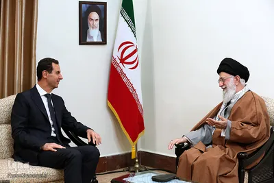 دیدار رئیس جمهور سوریه با رهبر انقلاب