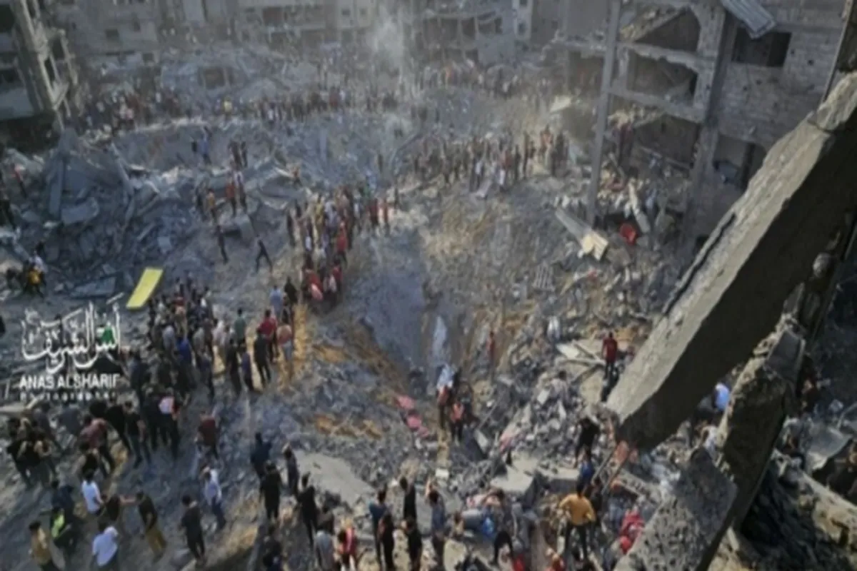 Pembantaian Sadis dan Brutal, Israel Bombardir Kamp Jabalia di Gaza