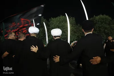 آیین سنتی مشق شمشیر در قم