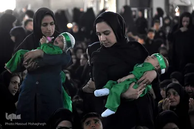 همایش شیرخوارگان حسینی در سمنان⁩