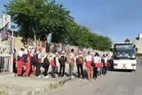 اعزام ۶۰۰ نیروی عملیاتی هلال‌احمر خراسان‌شمالی به مشهد