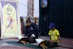 جز خوانی و تفسیر قرآن در آستان مقدس علی ابن حمزه (ع) شیراز‎‎