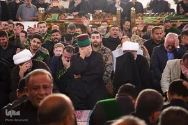عزاداری شهادت حضرت زهرا(س) در آستان علوی و حسینی
