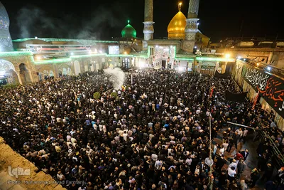 مراسم شب شهادت حضرت مسلم بن عقیل در حرم سیدالکریم