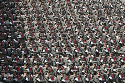 مراسم دانش‌آموختگی دانشجویان دانشگاه‌های افسری ارتش