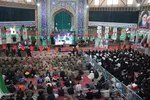 همایش اقتدار بسیجیان در ملایر